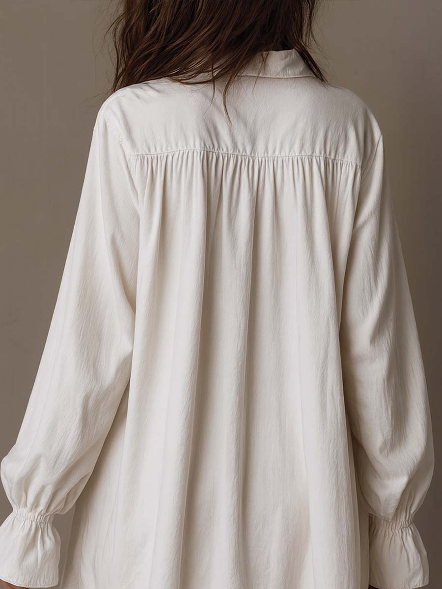 Clelia | Abito Corto con Orlo Asimmetrico – Lucia Toscana