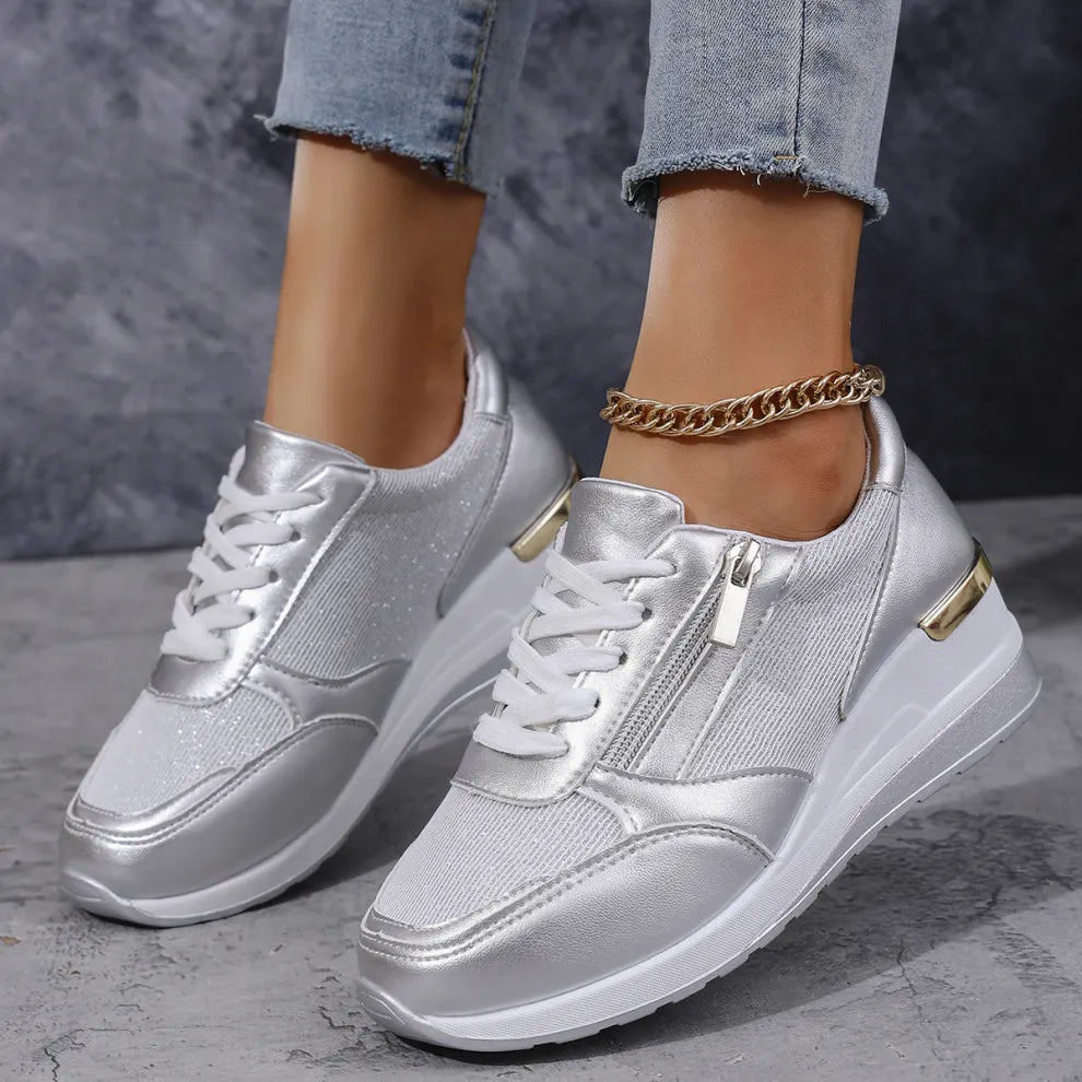 Julia | Scarpe ortopediche con lacci e chiusura laterale