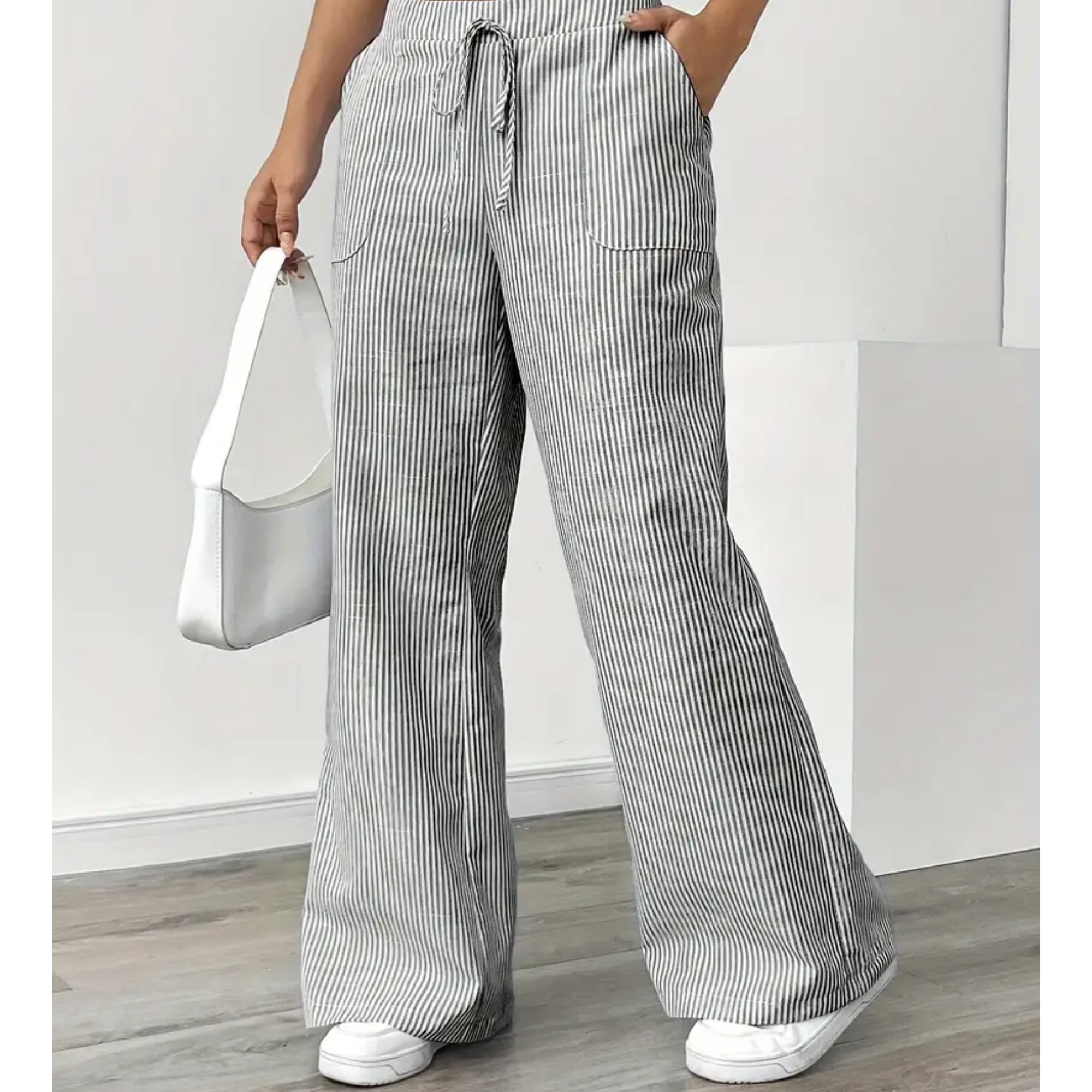 Amber™ | Pantaloni a righe con tasche