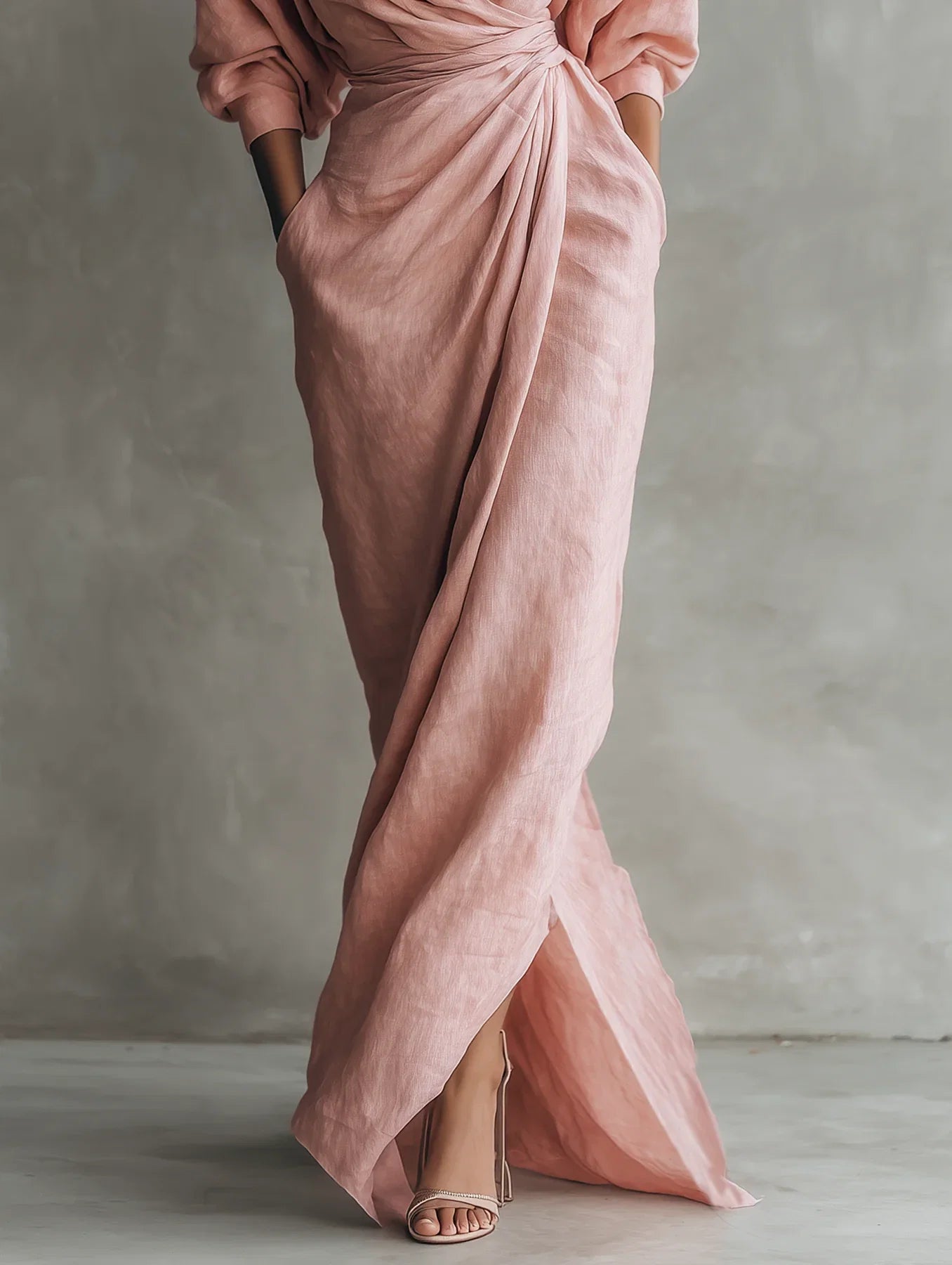 Harper | Maxi V-Neck Dress