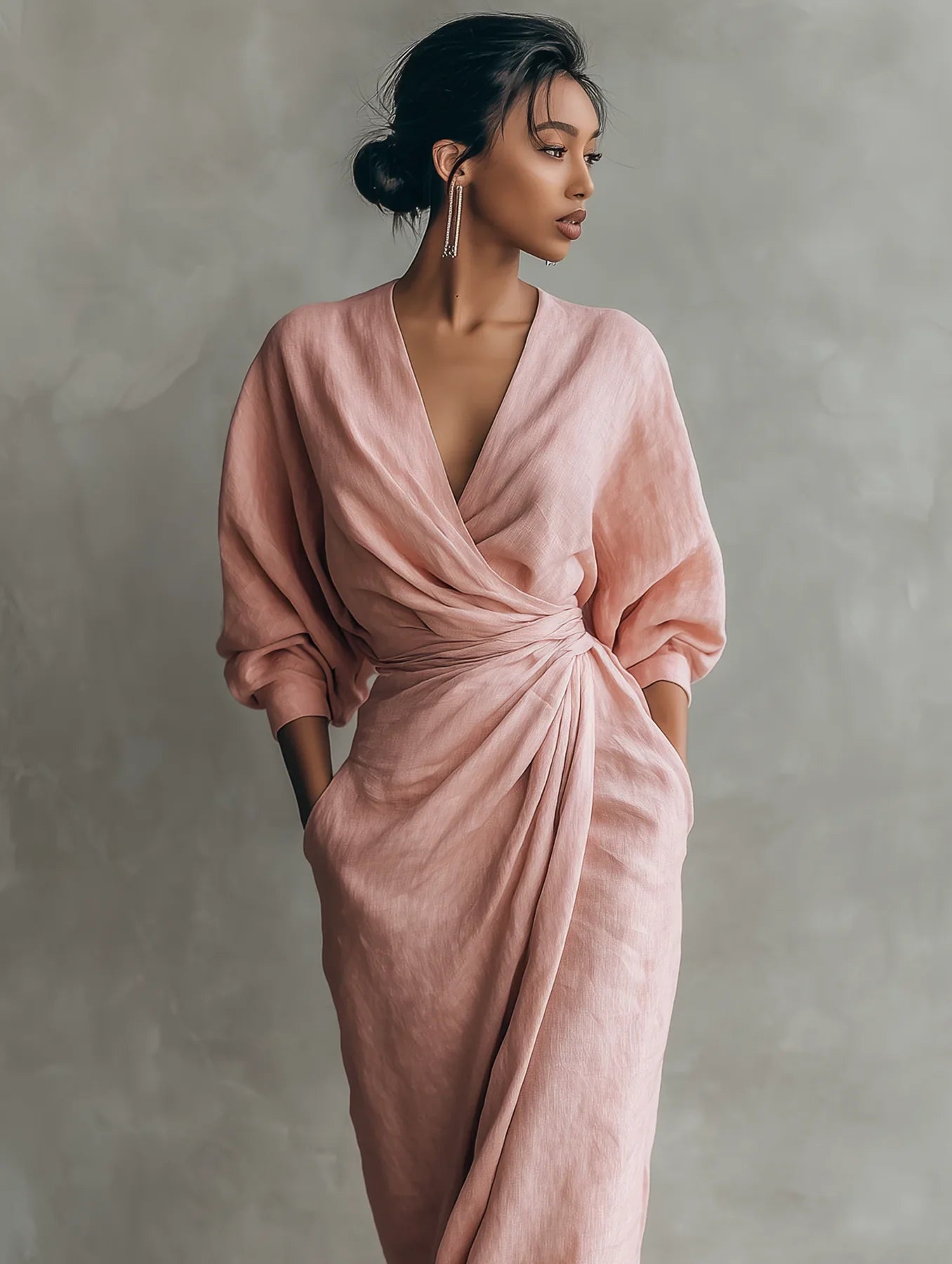 Harper | Maxi V-Neck Dress