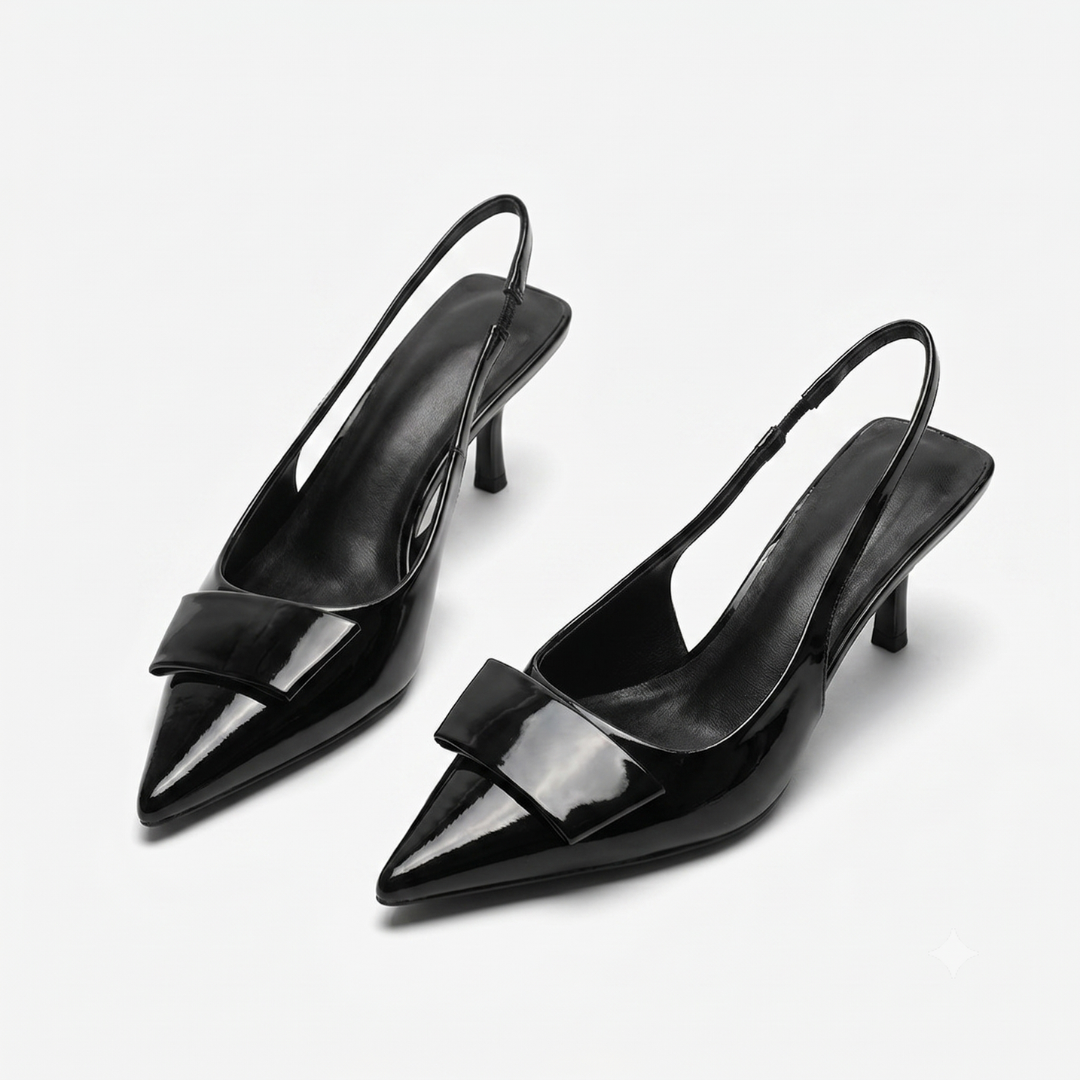 Hannah | Kitten Heel Slingback da Ufficio