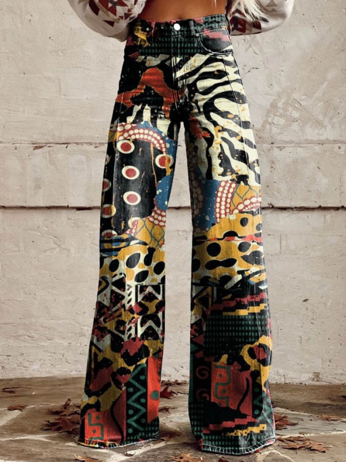 Élodie - Pantaloni Ampi Eleganti