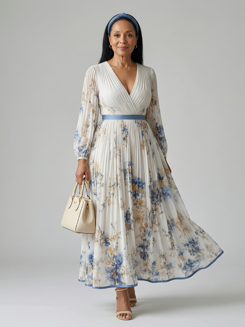 Rielle | Abito Midi Drappeggiato