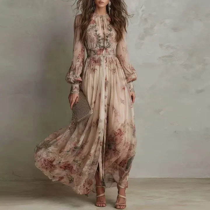 Amelie | Vestito Maxi Floreale Vintage