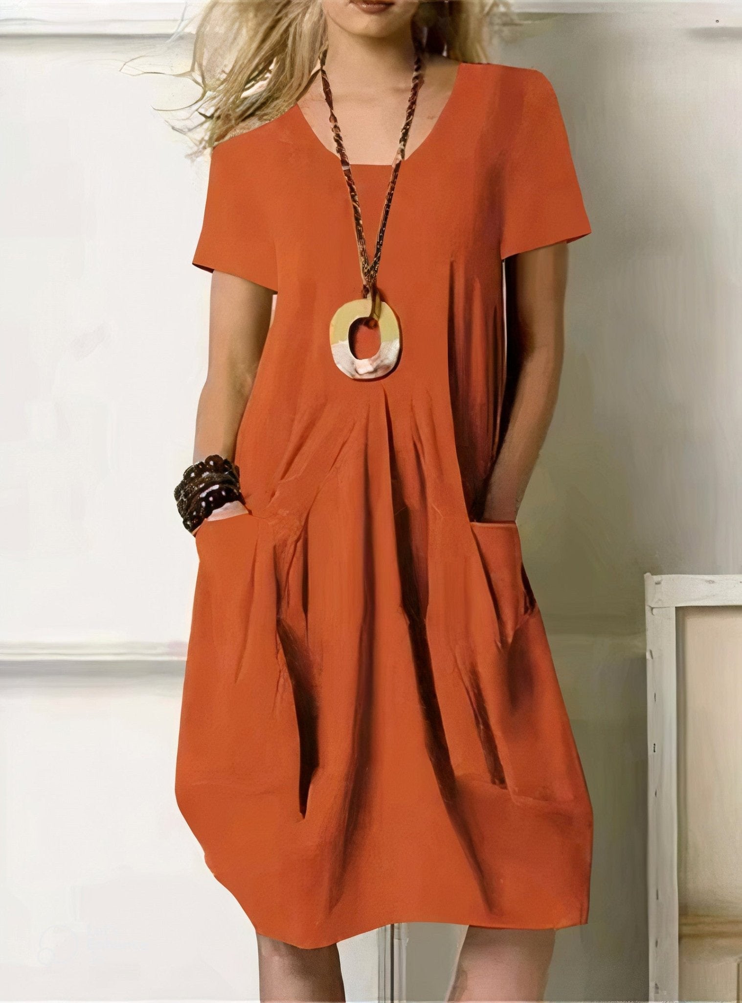Kwani | Vestito Flusso Casual Facile