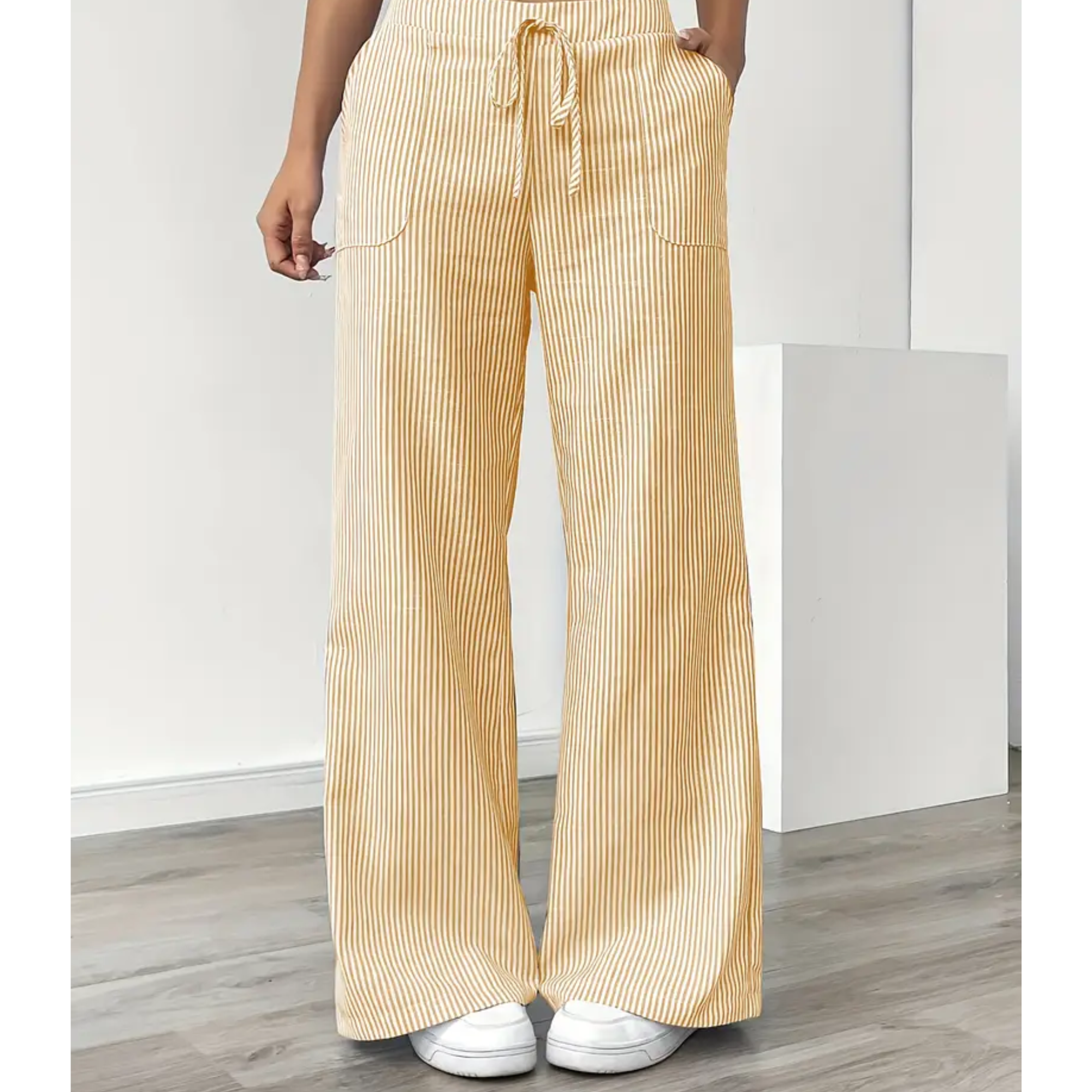 Amber™ | Pantaloni a righe con tasche