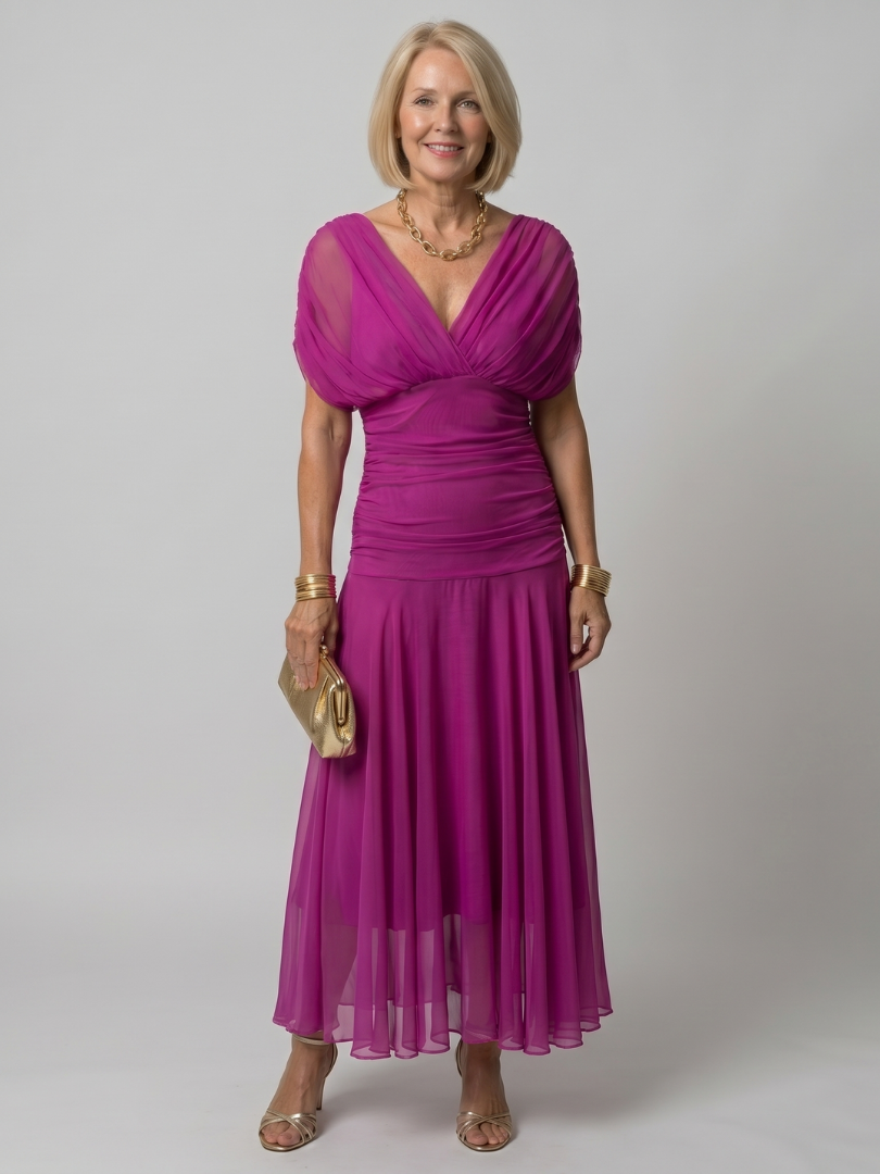 Calen™ Abito Midi Off Shoulder