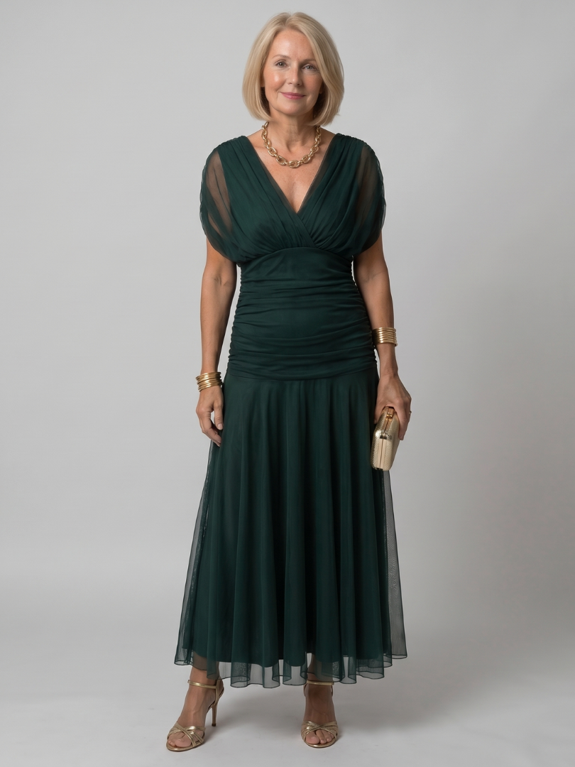 Calen™ Abito Midi Off Shoulder