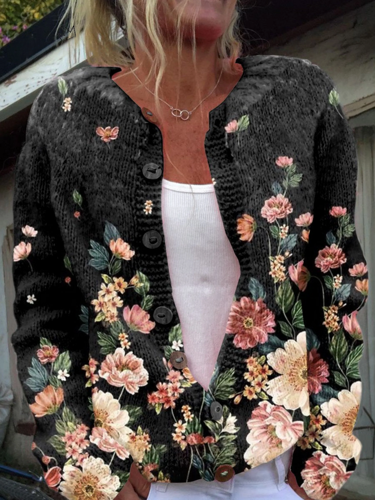 Kivaraâ„¢ | Cardigan Vintage Floreale