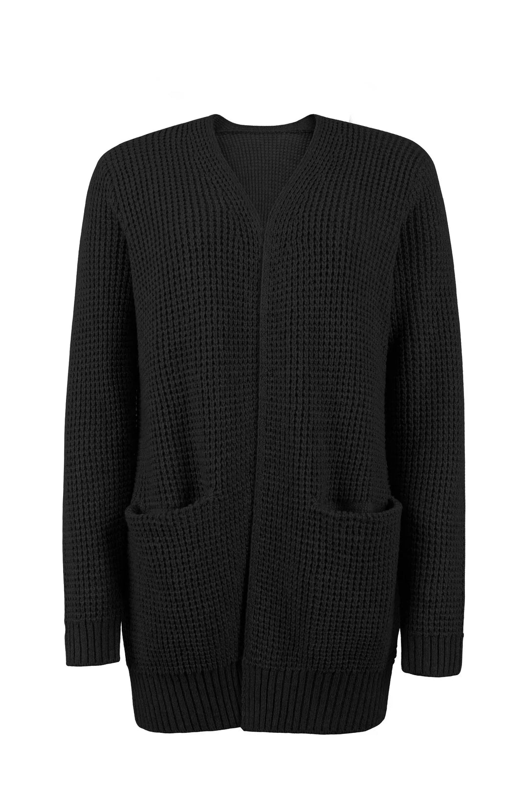 Cardigan classico con maniche lunghe per donne