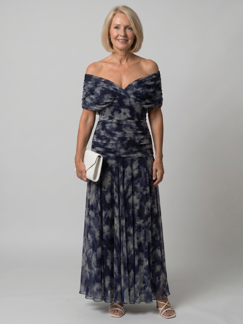 Calen™ Abito Midi Off Shoulder