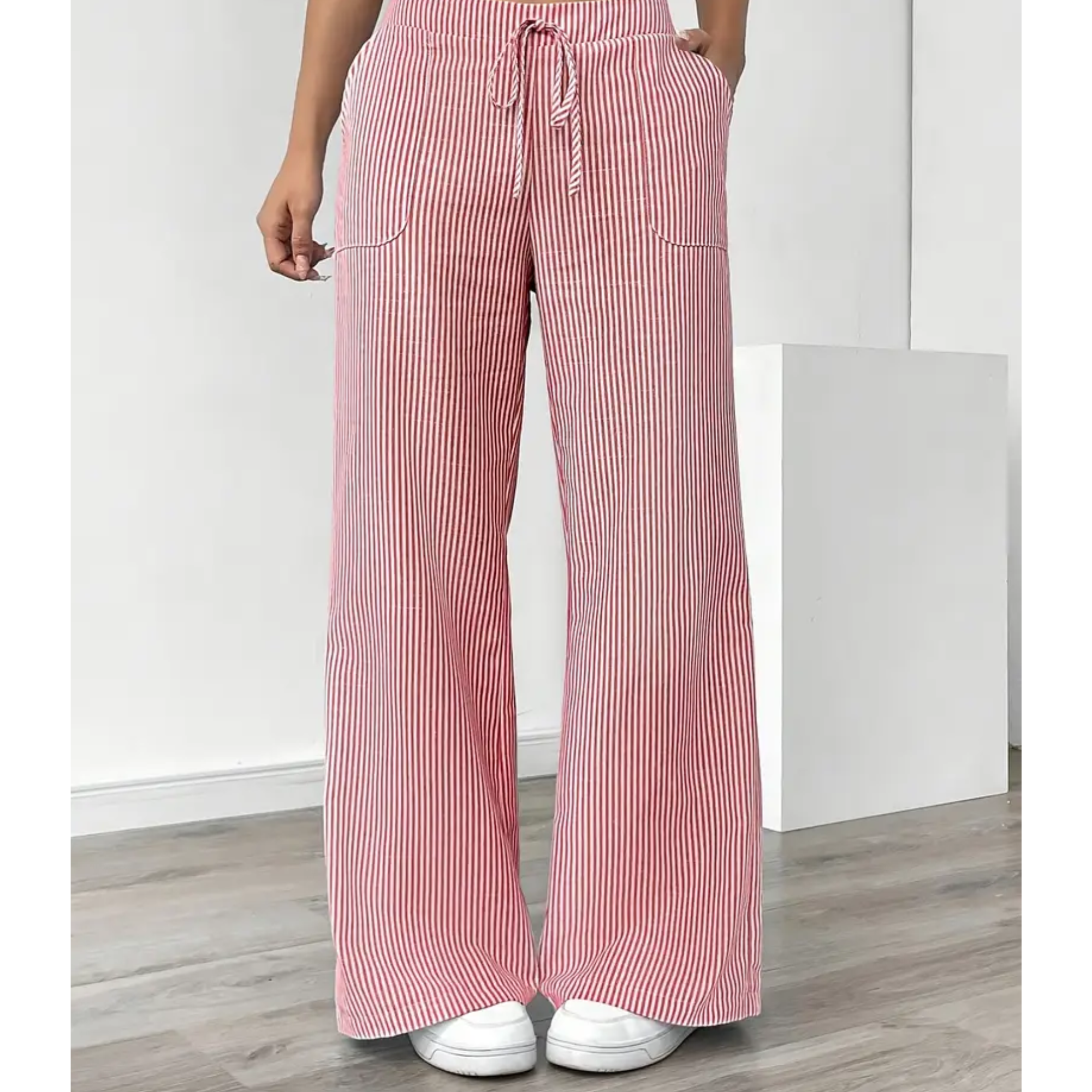 Amber™ | Pantaloni a righe con tasche