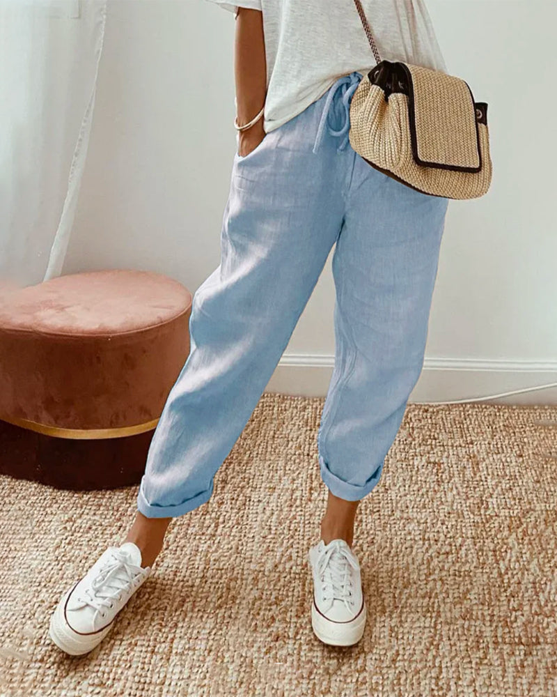 Remy™ | Pantaloni a vita alta casual ed eleganti
