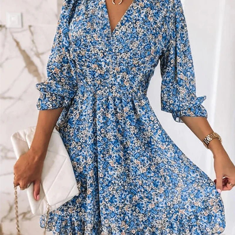 Vera | Abito Elegante a Fiori