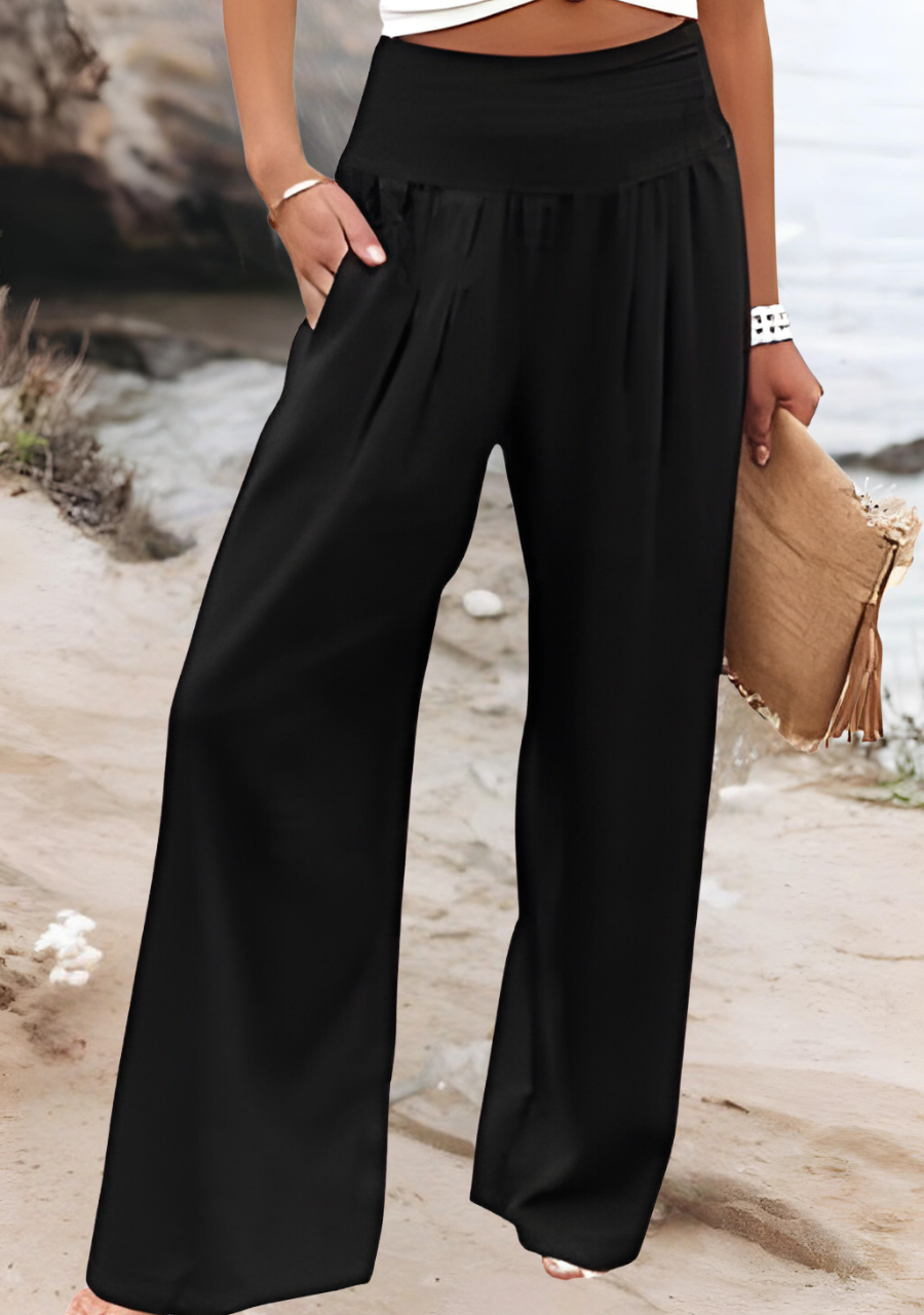 Susan™ | Pantaloni da Spiaggia Fluttuanti con Gamba Larga