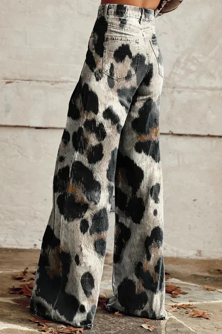 Pantaloni Eleganti Bohemian Cheetah