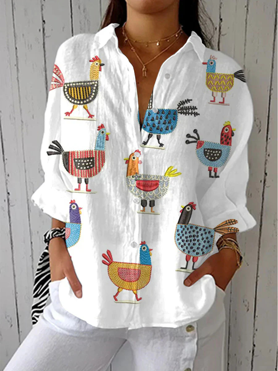 Fiona | Blusa Primavera Giardino