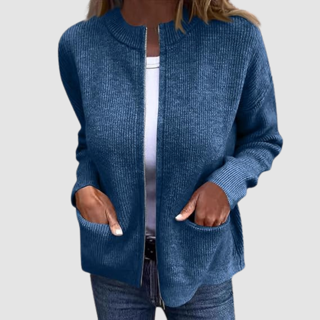 Ginevra | Cardigan Aperto Morbido – Lucia Toscana