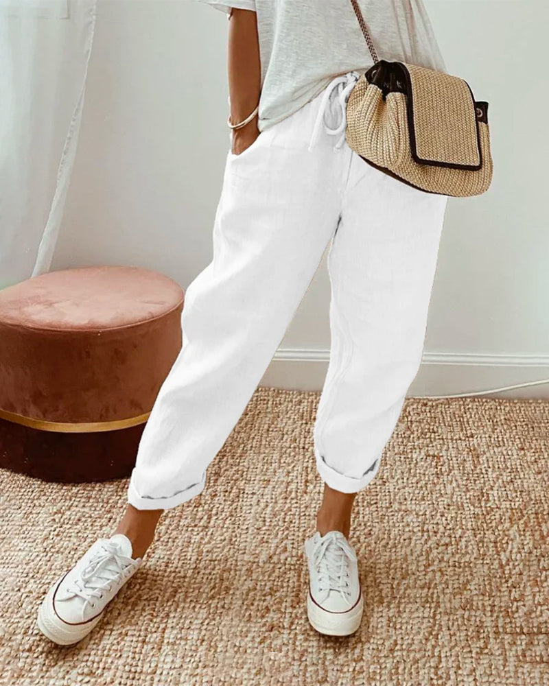 Remy™ | Pantaloni a vita alta casual ed eleganti