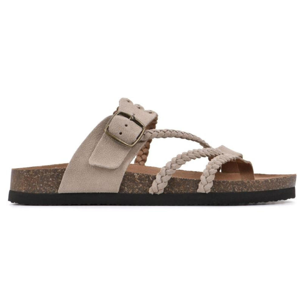 Jocelyn - Sandali in sughero intrecciati