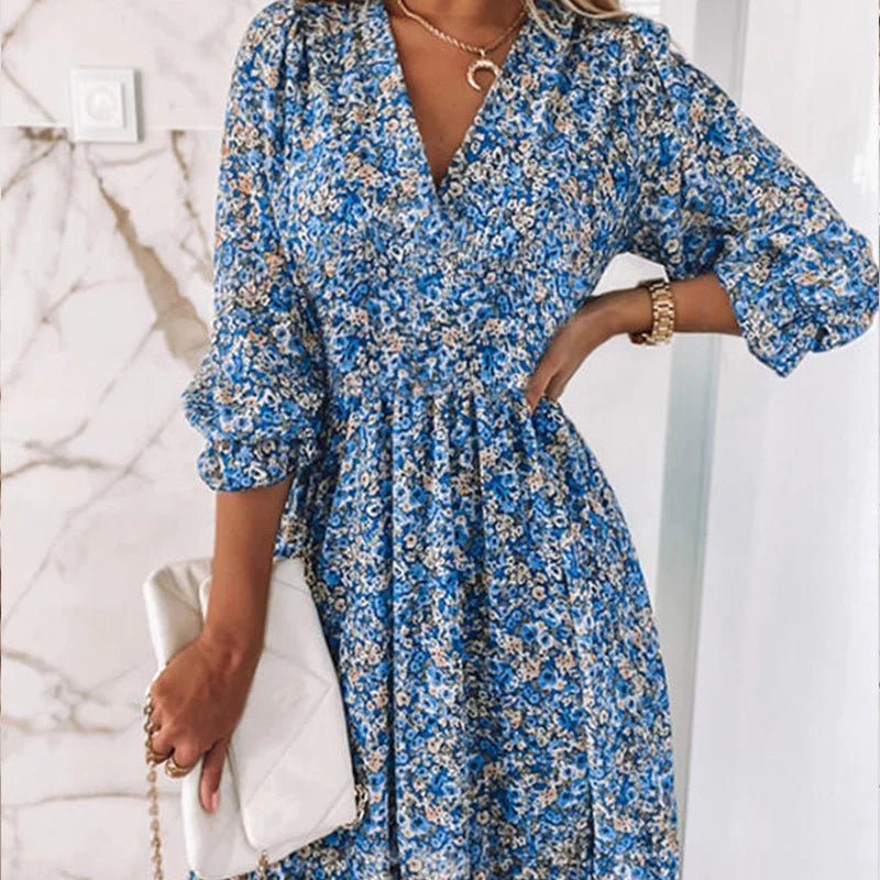 Vera | Abito Elegante a Fiori