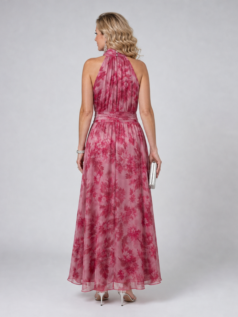 Abito Midi Avien™ con Collo All'Americana