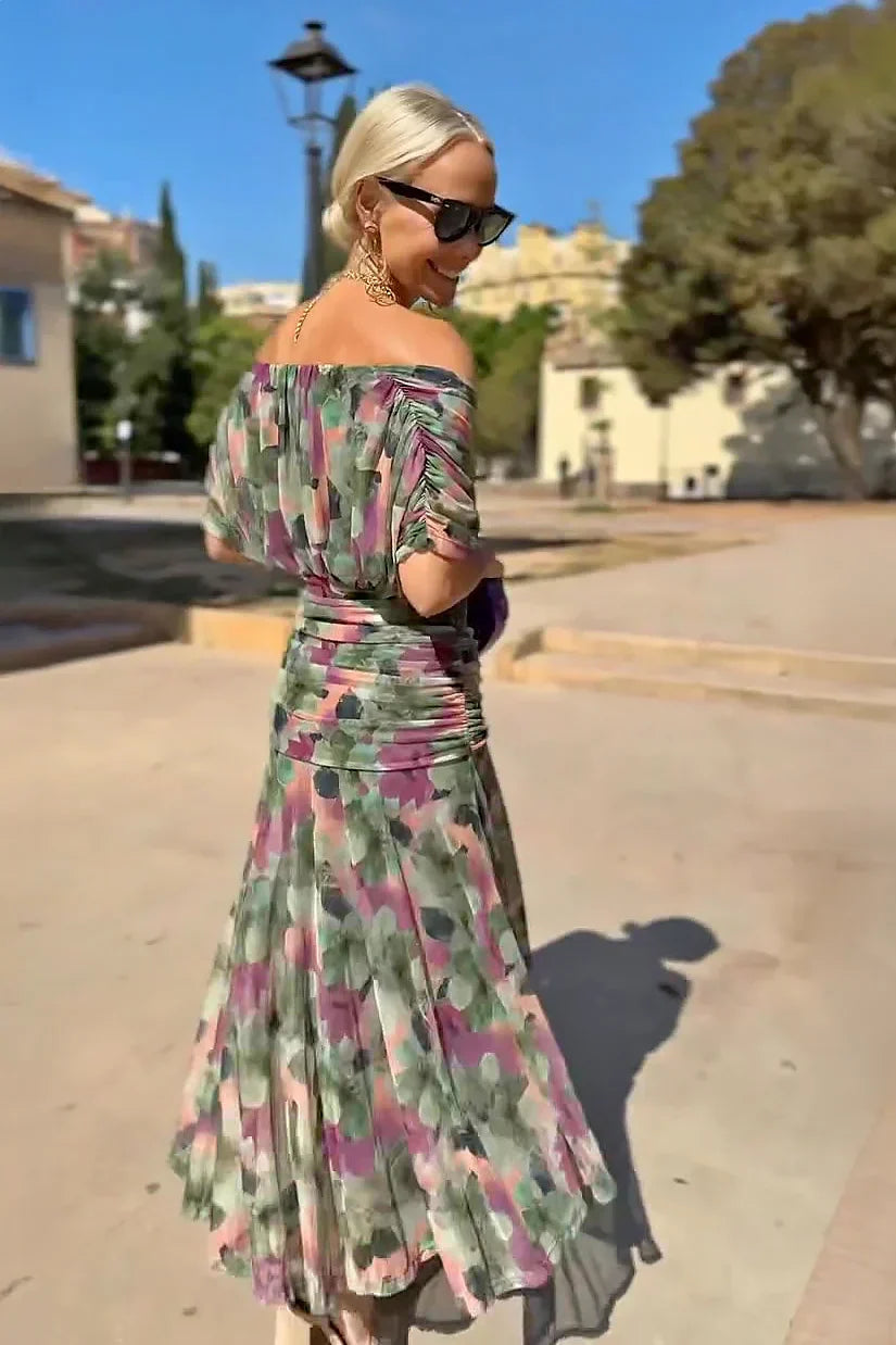 Eloísa™ | Abito Lungo Floreale
