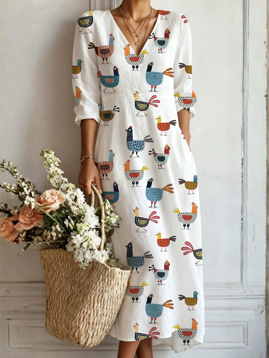 Sara™ | Abito Boho Lungo