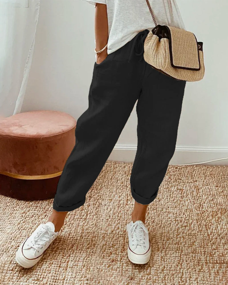 Remy™ | Pantaloni a vita alta casual ed eleganti