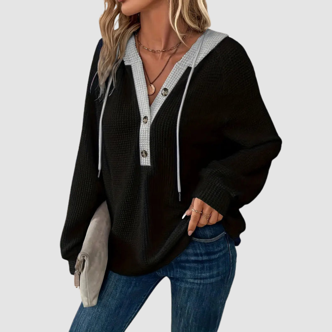 Patrizia | Maglione con Cappuccio – Lucia Toscana
