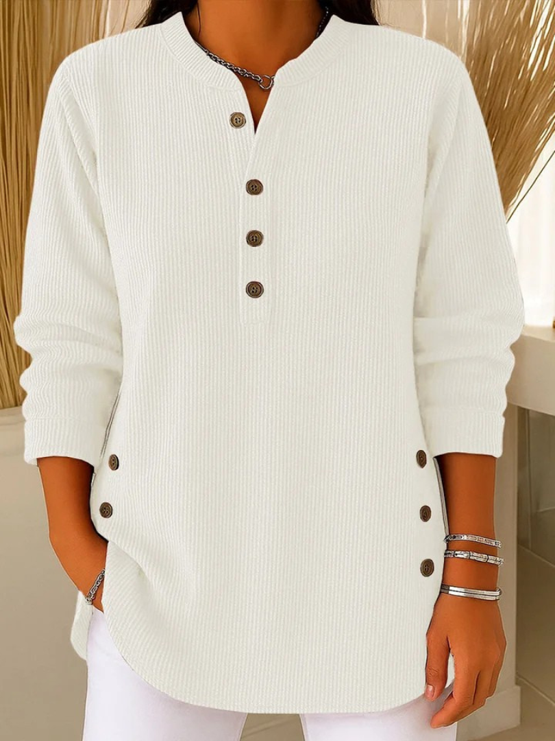 Neva | Tunica con Bottoni Henley