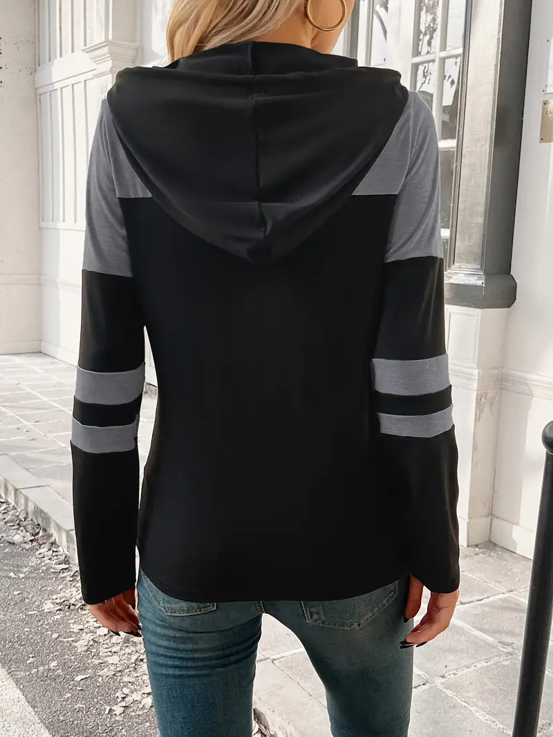 Elegante Felpa Casual con maniche lunghe