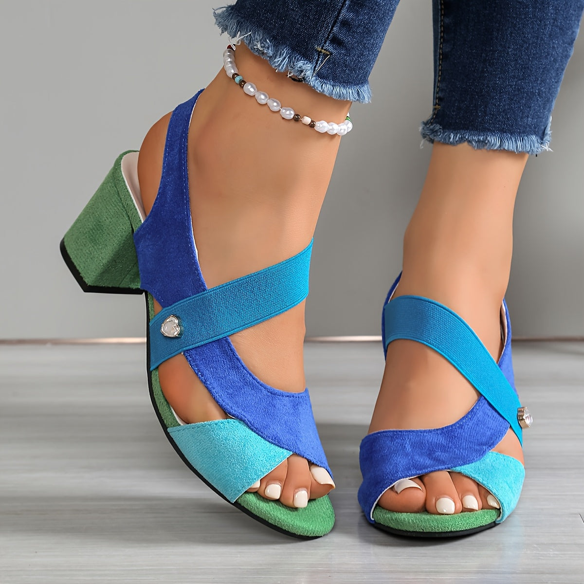 Luciaâ„¢ | Tacchi a Blocco Comfort Ortopedici