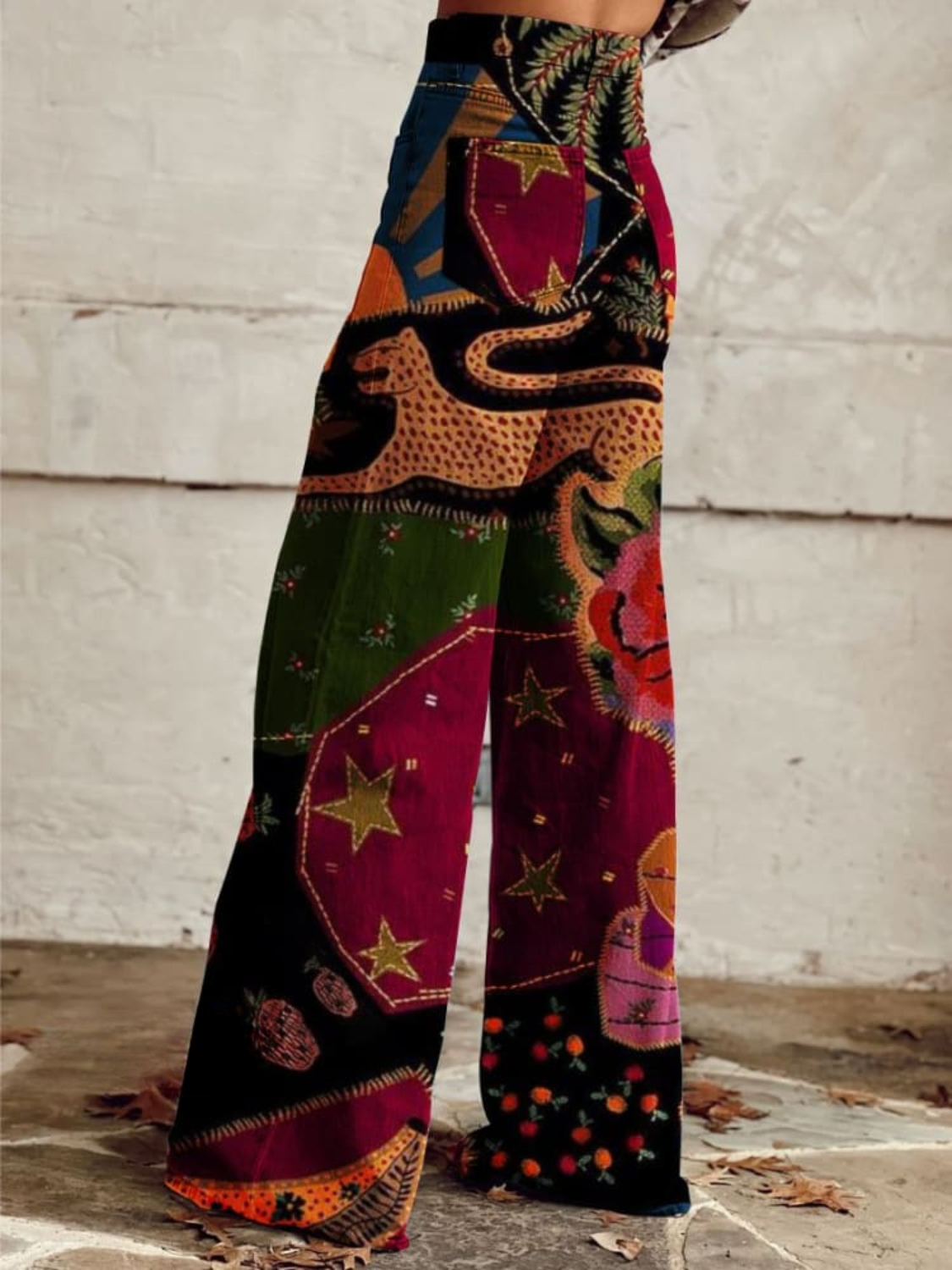 Léna - Pantaloni Bohemian Chic