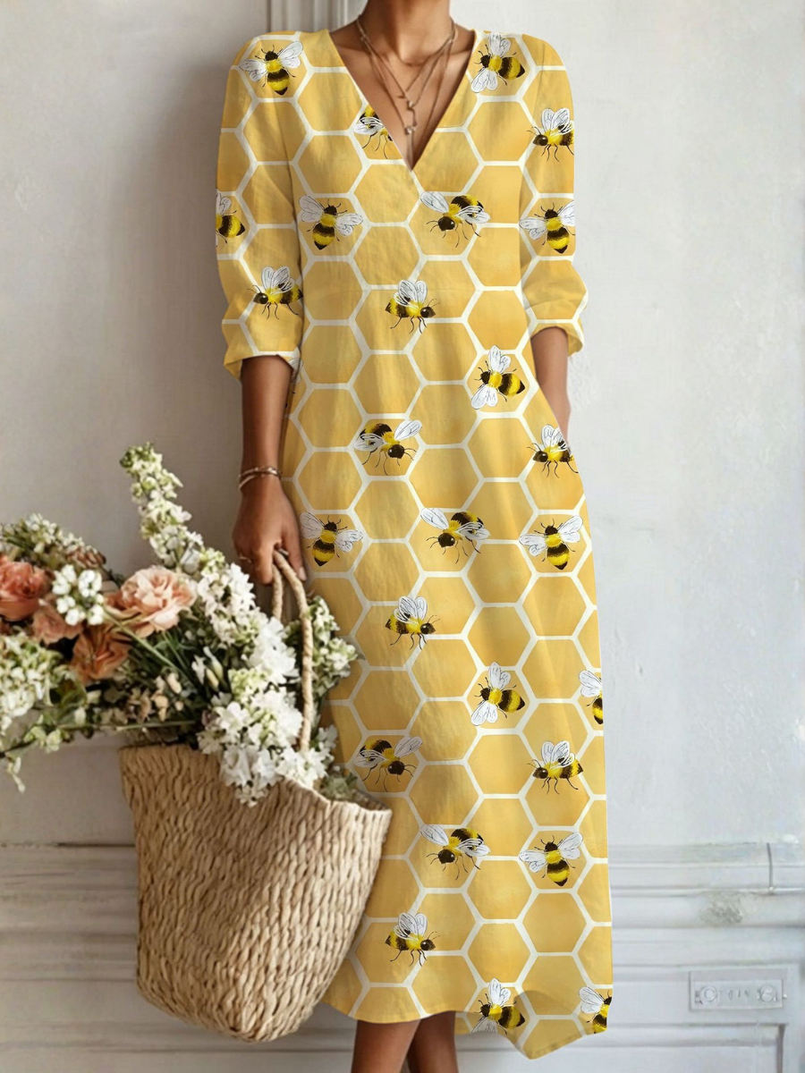 Sara™ | Abito Boho Lungo