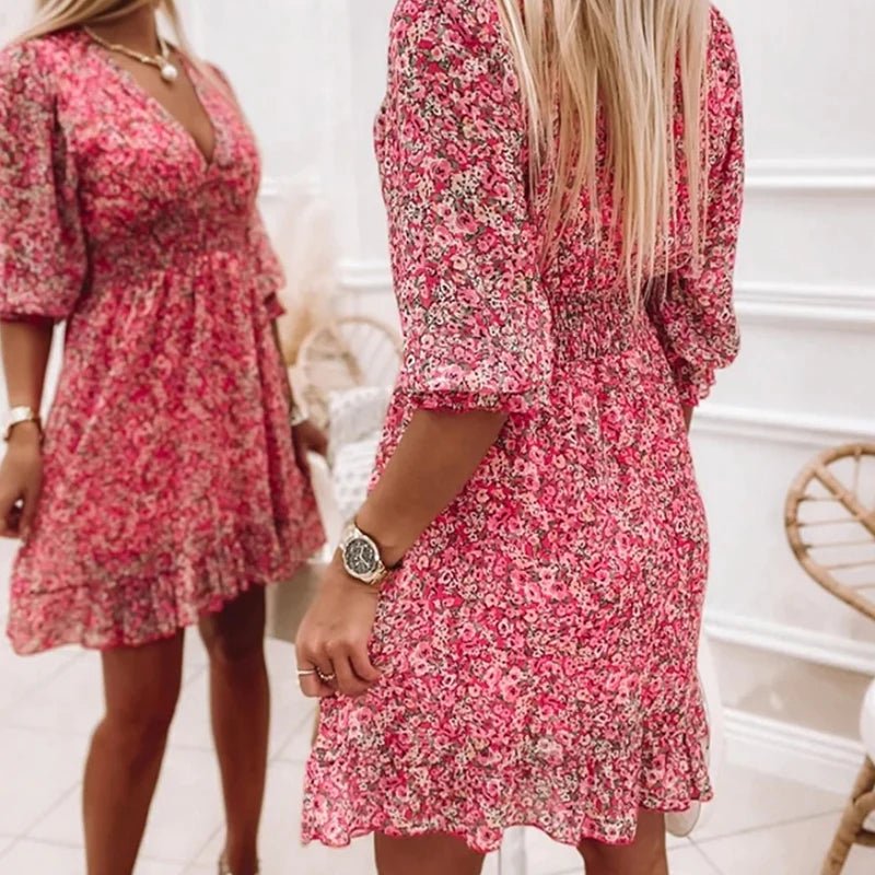 Vera | Abito Elegante a Fiori
