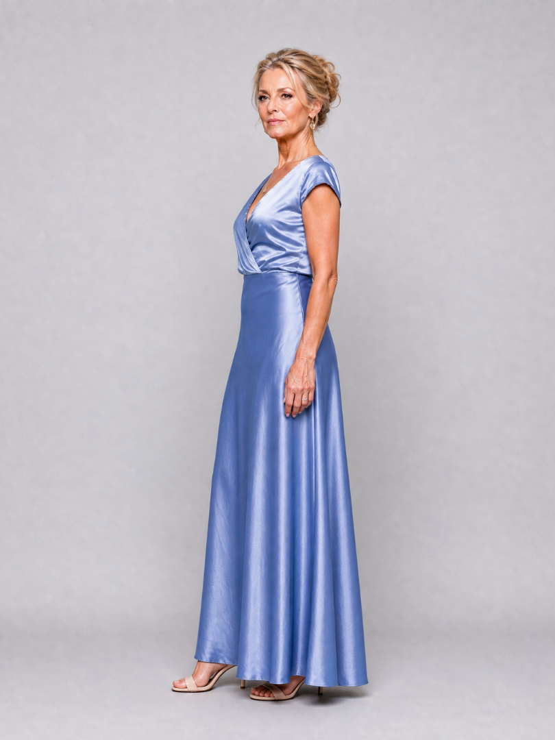 Samouse™ Abito Maxi con Maniche a Cappuccio