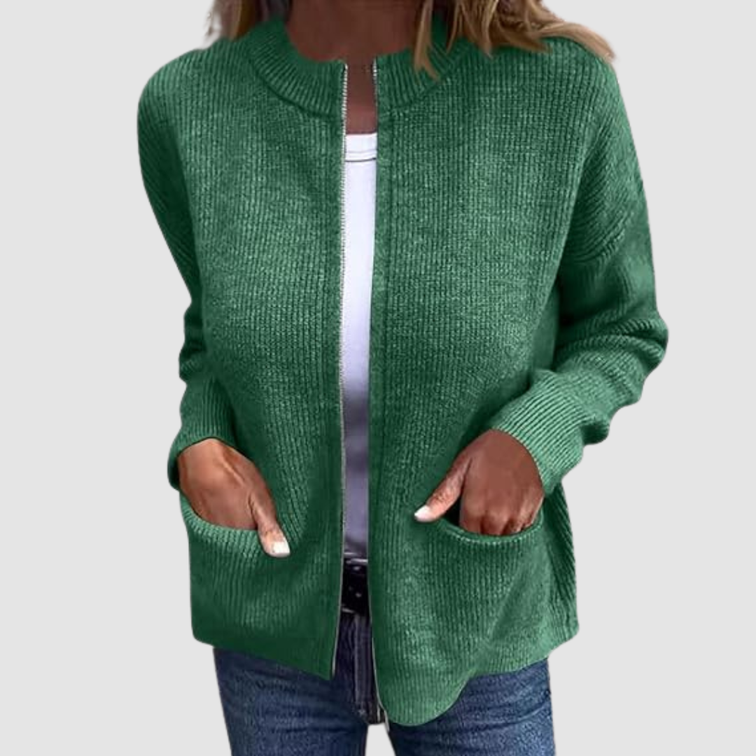 Ginevra | Cardigan Aperto Morbido – Lucia Toscana