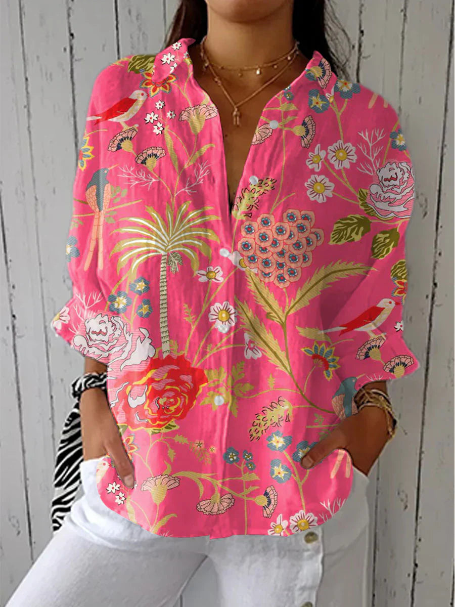 Fiona | Blusa Primavera Giardino
