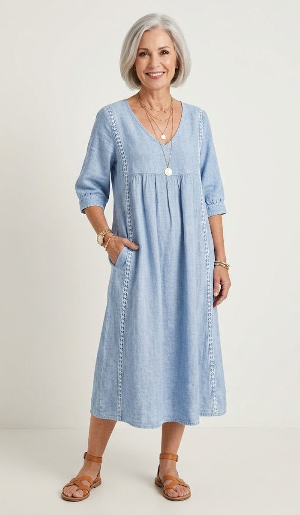 Abito Maxi A-Line Eleganza Juliette I