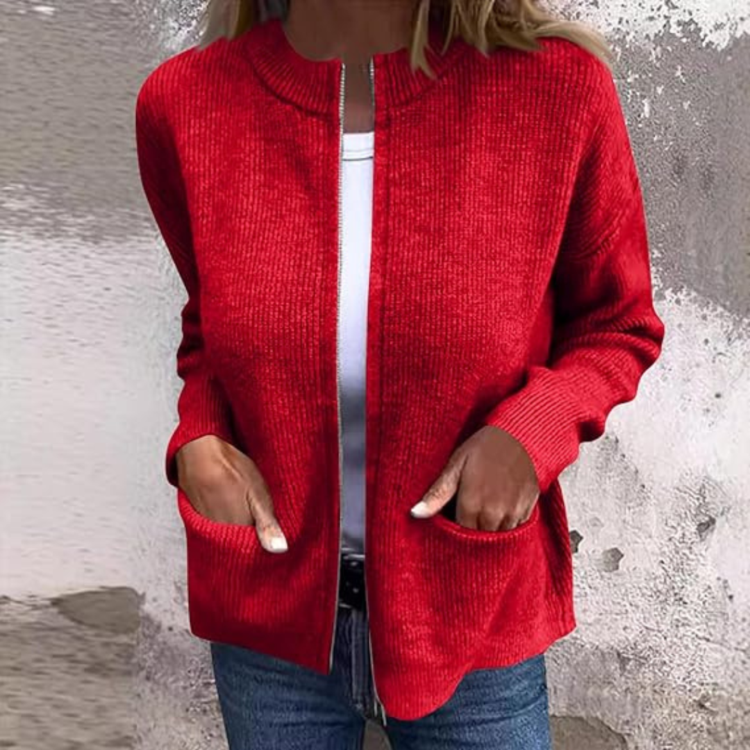 Ginevra | Cardigan Aperto Morbido – Lucia Toscana