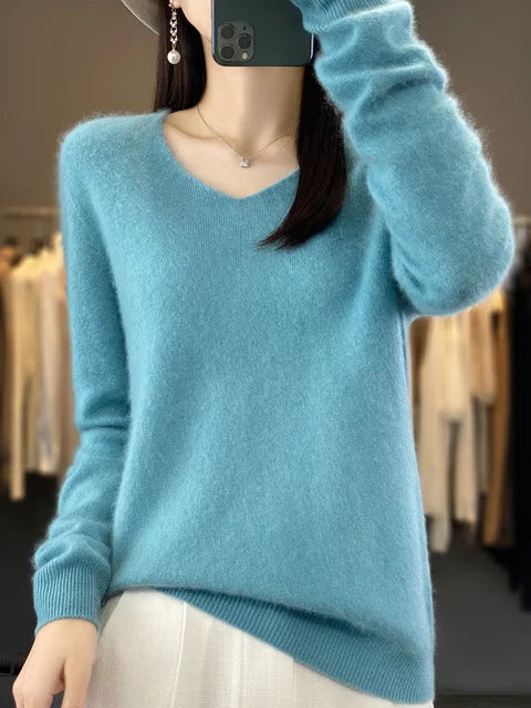 Alba | Maglione a Maglia Larga – Lucia Toscana