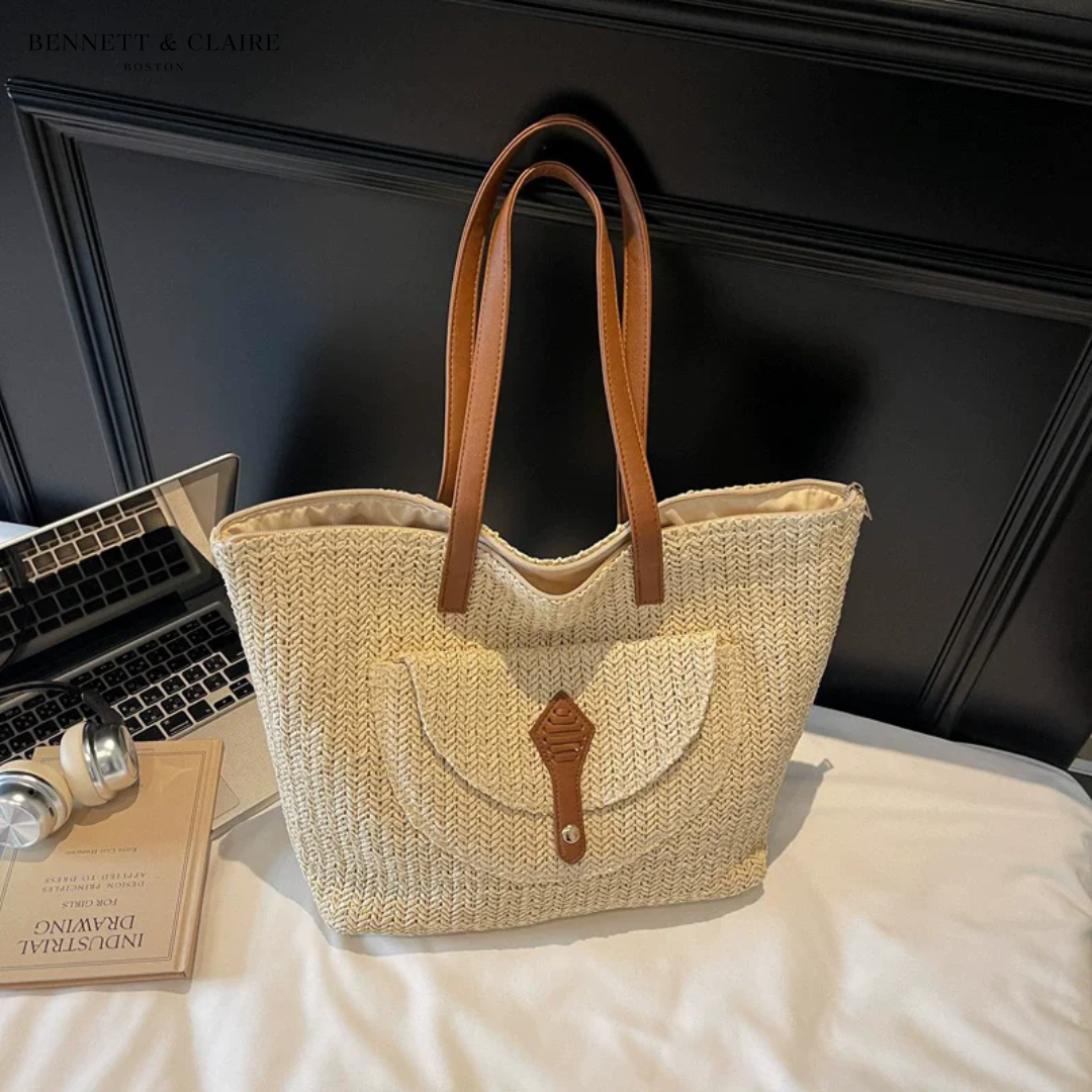 Cindy™ Borsa Tote Woven Quotidiana