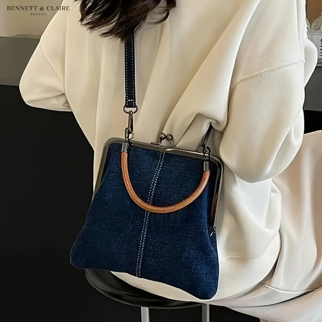 Borsa a Spalla in Denim Lucille™