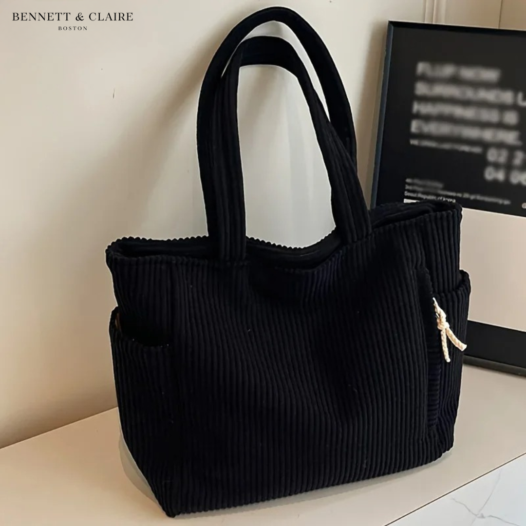 Sienna™ Borsa a Spalla in Velluto a Coste