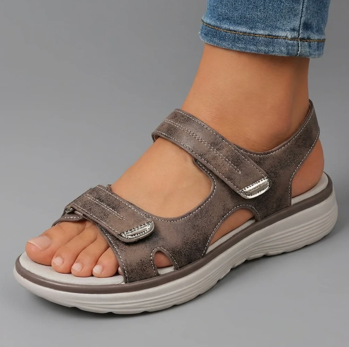 Noreen | Sandali Comfort Regolabili