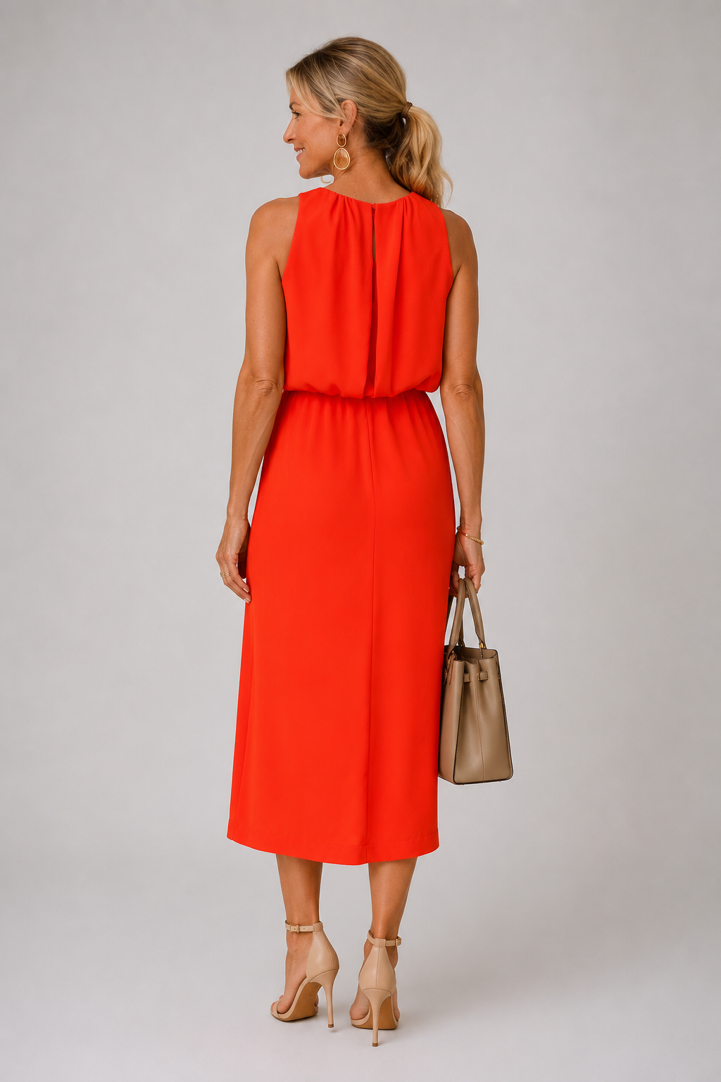 Nicole | Elegant Summer Dress with Slit