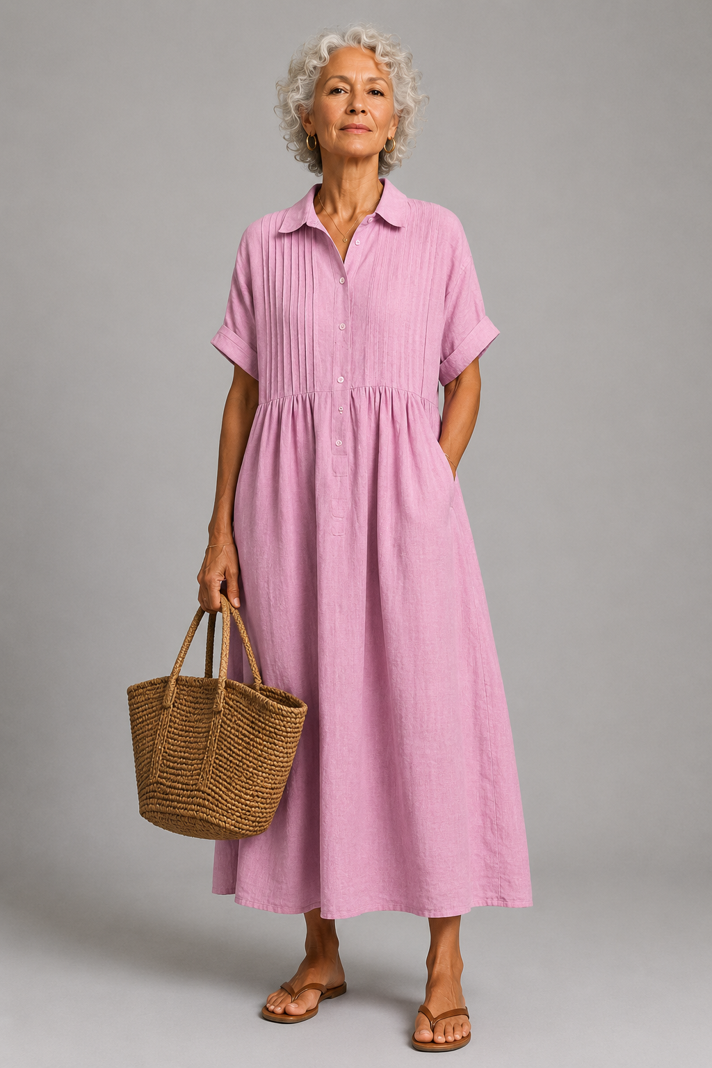 Océane | Blue Summer Maxi Dress