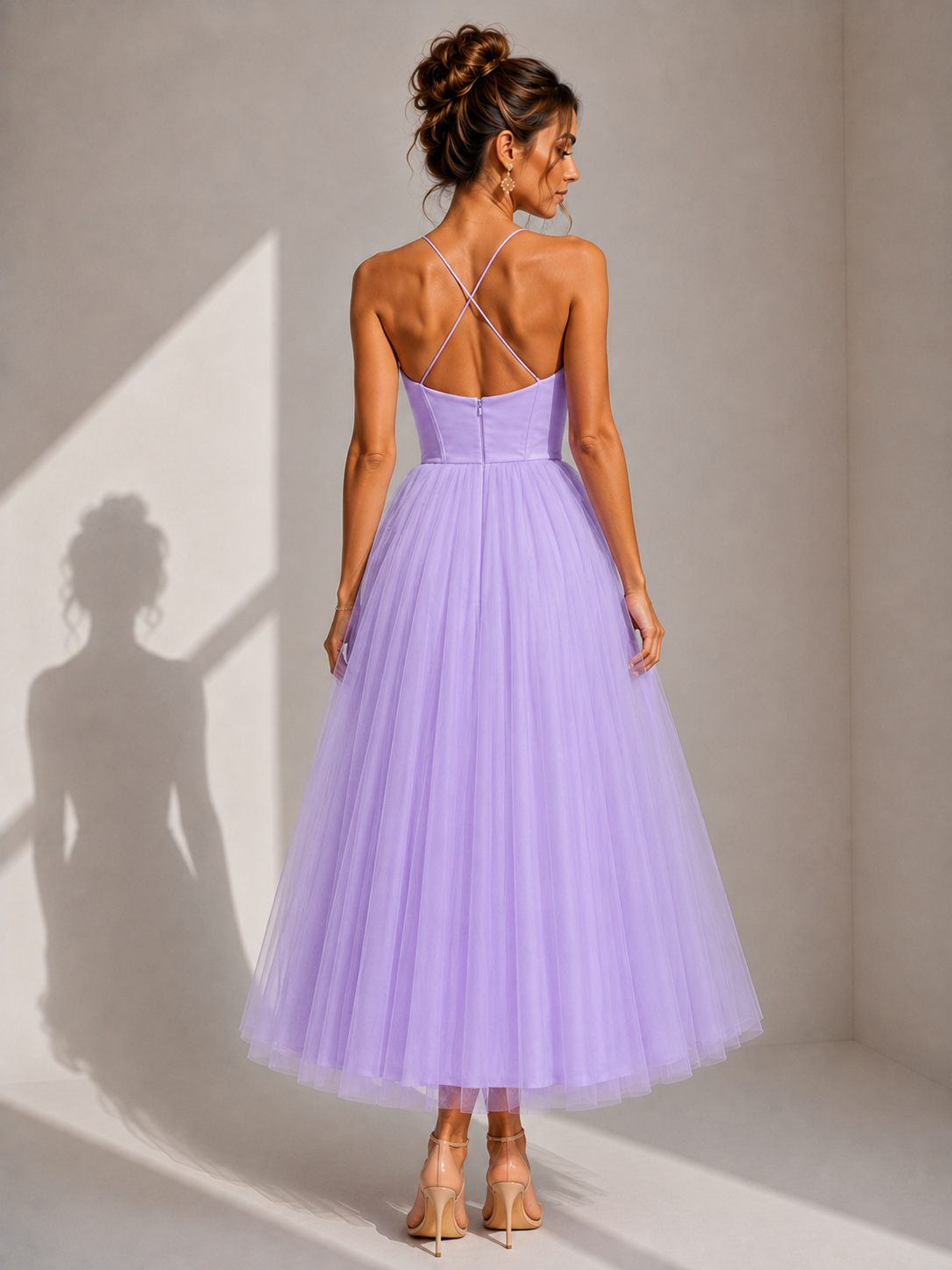Mila | Abito Midi con Corpetto a Bustier – Lucia Toscana